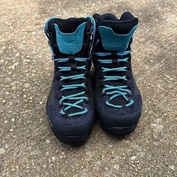 Salewa Crow GTX High Rise Hiking Shoes Women’s Sz 7 excellent condition - Picture 4 of 11